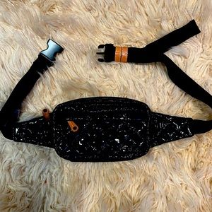 MZ Wallace metro tote bag in black lacquer